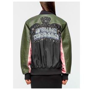 Opening Ceremony Studded Western Varsity Jacket